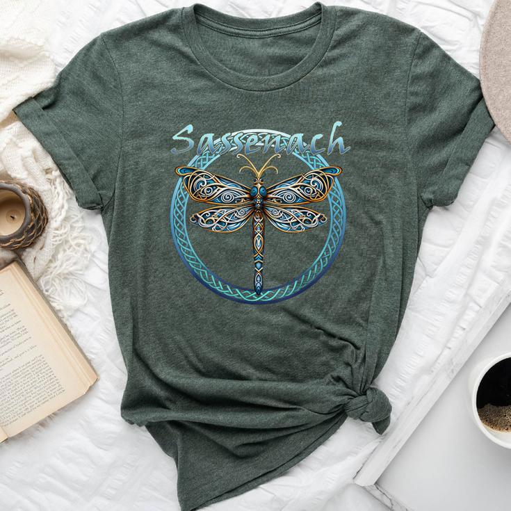 Sassenach Gaelic Dragonfly Scottish Outlander Bella Canvas T-shirt