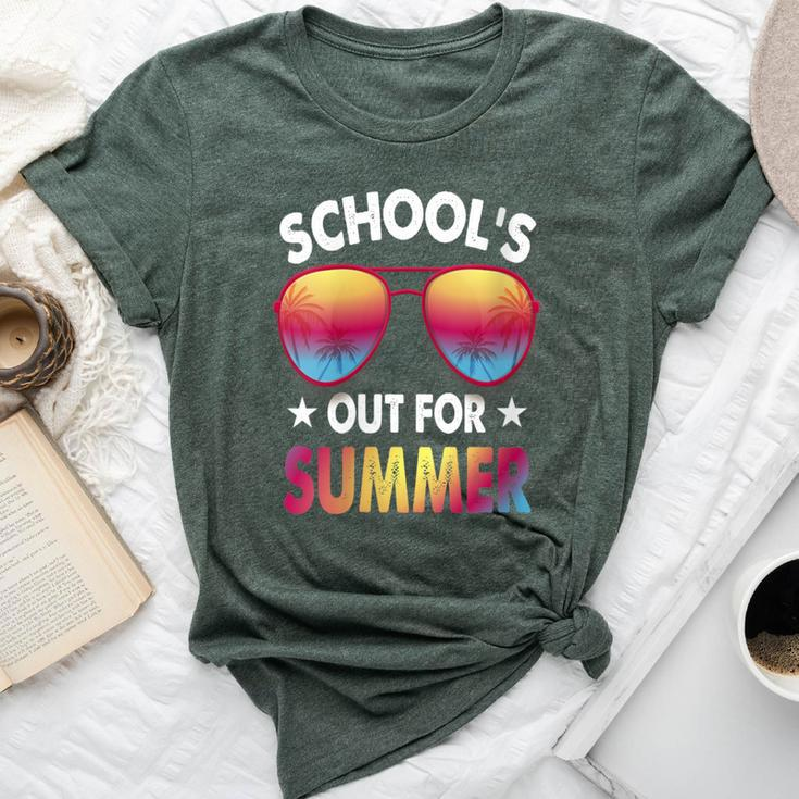 School's Out For Summer Happy Last Day Of School Teachers Bella Canvas T-shirt