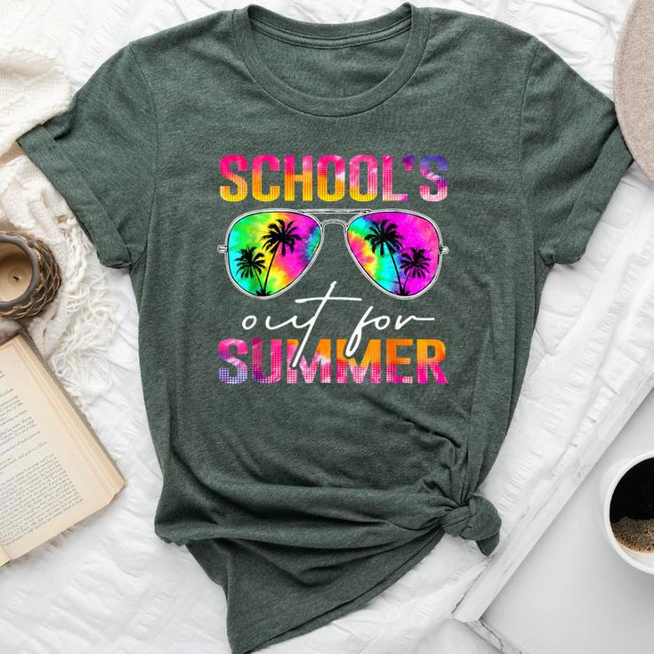 Schools Out For Summer Tie Dye Last Day Of School Teacher Bella Canvas T-shirt