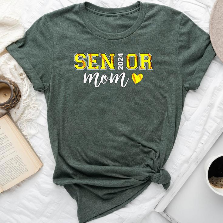 Senior Softball Mom Class Of 2024 Senior Mama Bella Canvas T-shirt