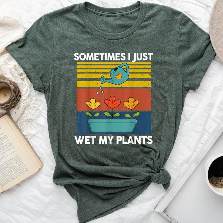 Sometime I Just Wet My Plant Toddler Baby Garden Bella Canvas T-shirt