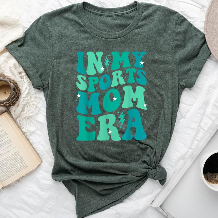 In My Sports Mom Era Groovy Mom Life Mama Happy Mother's Day Bella Canvas T-shirt