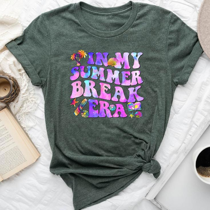 In My Summer Break Era Teacher Tie Dye Last Day Of School Bella Canvas T-shirt