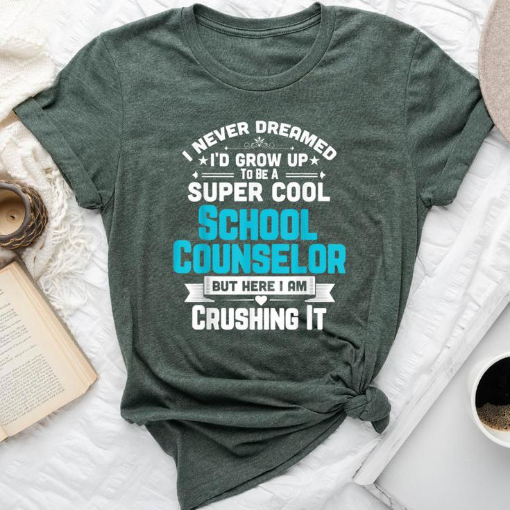Super Cool School Counselor Teacher Apparel Bella Canvas T-shirt