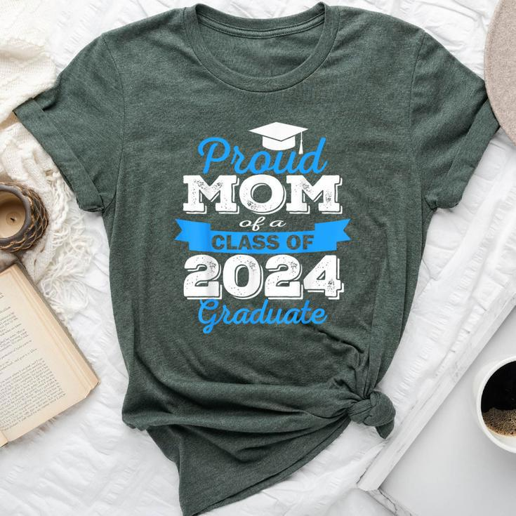 Super Proud Mom Of 2024 Graduate Awesome Family College Bella Canvas T-shirt