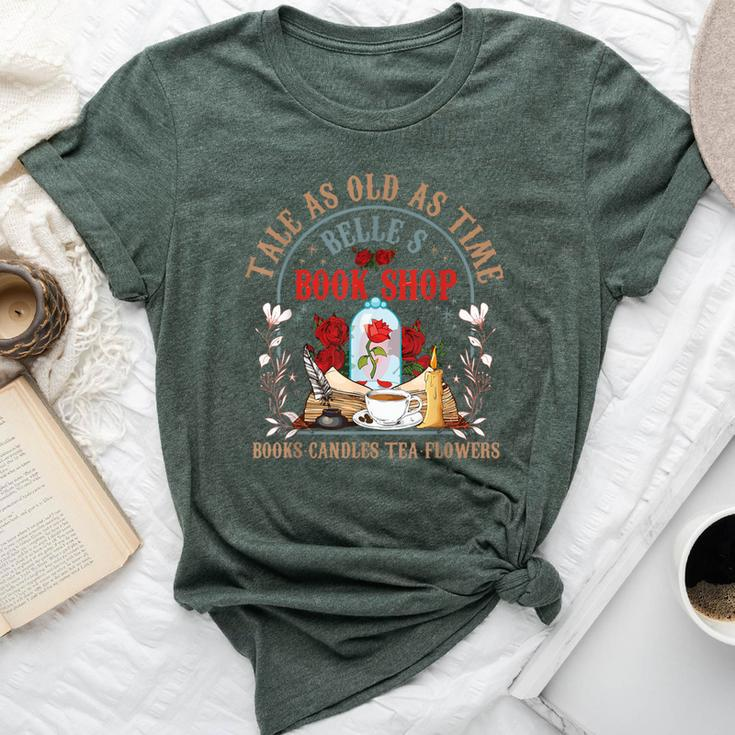 Tale As Old As Time Book Lover Wildflower Book Bella Canvas T-shirt