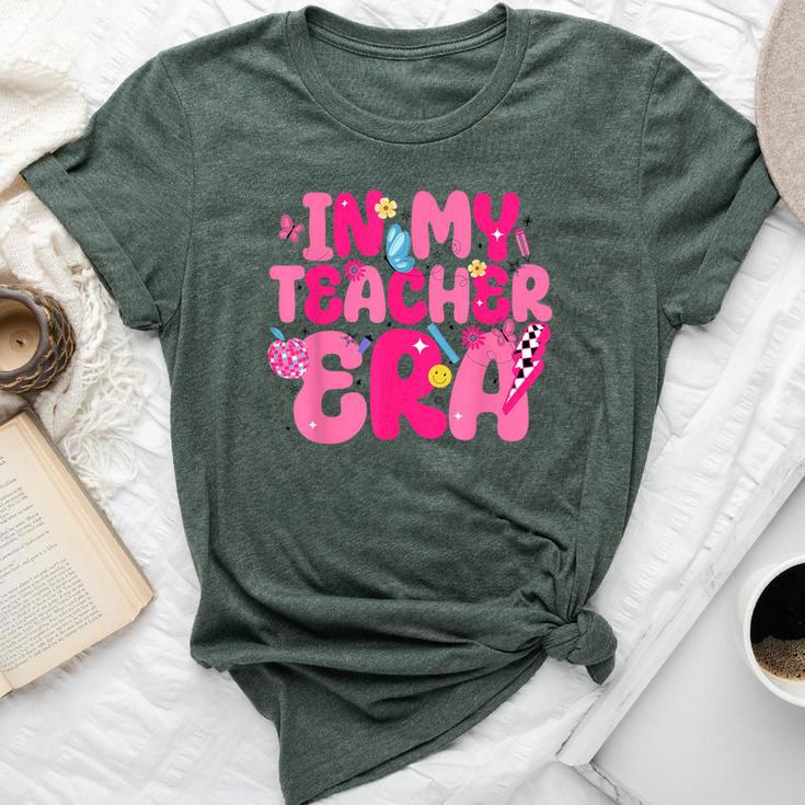 In My Teacher Era First Day Of School Back To School Retro Bella Canvas T-shirt