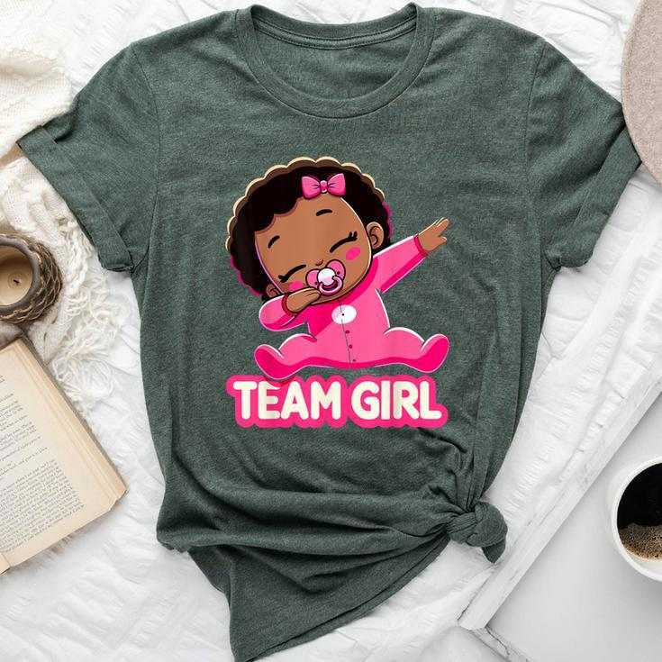 Team Girl Baby Announcement Gender Reveal Party Bella Canvas T-shirt
