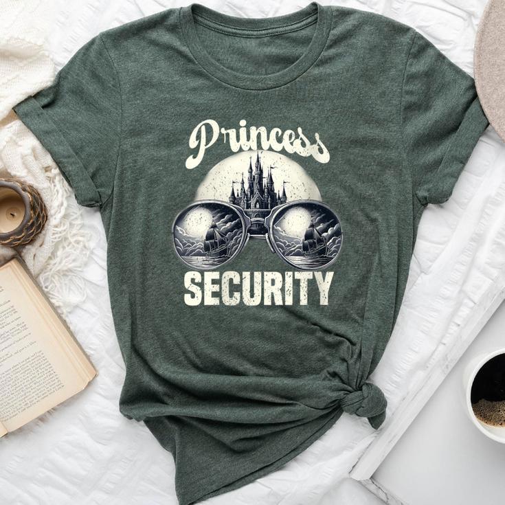 Team Princess Security Mom Dad Party Family Trip Vintage Bella Canvas T-shirt