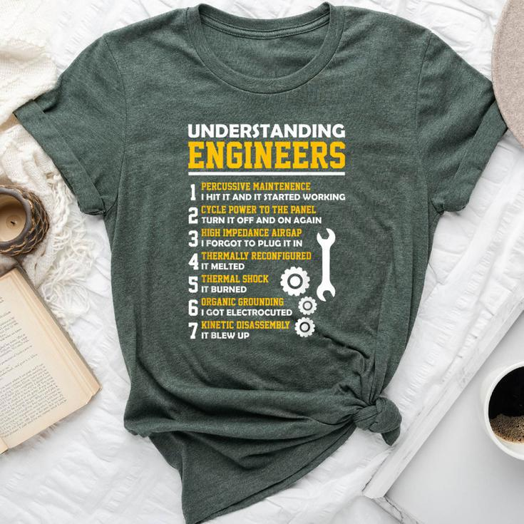 Understanding Engineers Sarcastic Engineering Bella Canvas T-shirt