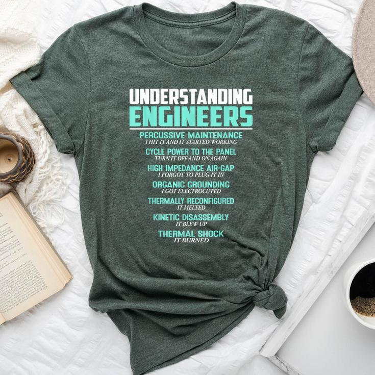Understanding Engineers Mechanical Sarcastic Engineering Bella Canvas T-shirt
