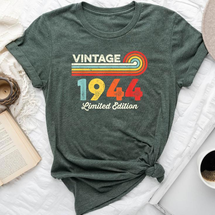 Vintage 1944 Birthday Limited Edition Born In 1944 Bella Canvas T-shirt
