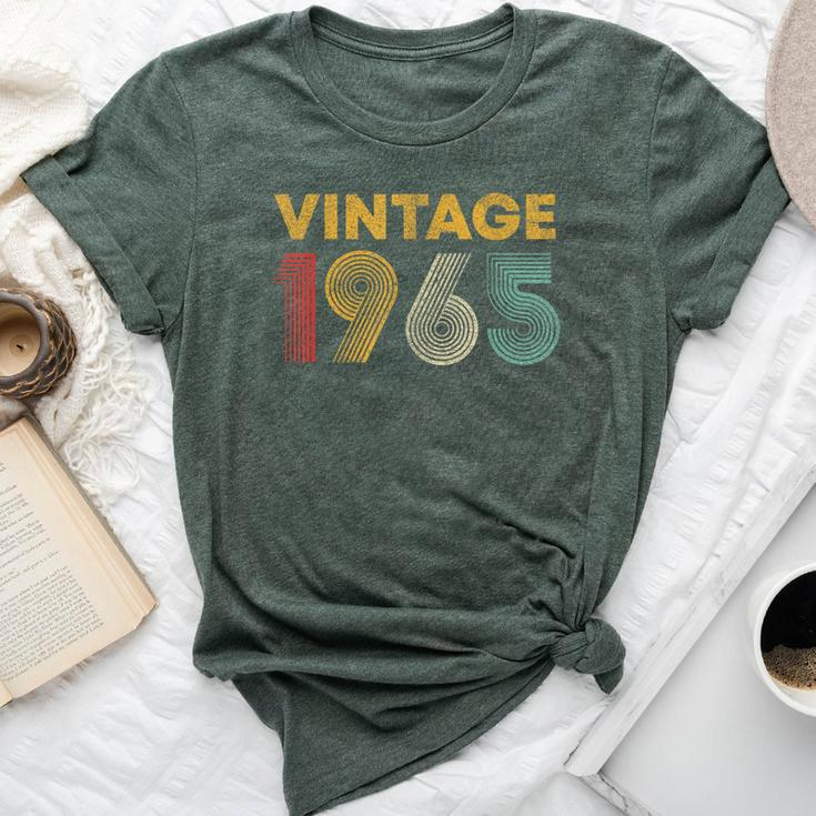Vintage 1965 58Th Birthday 58 Years Old Bella Canvas T-shirt