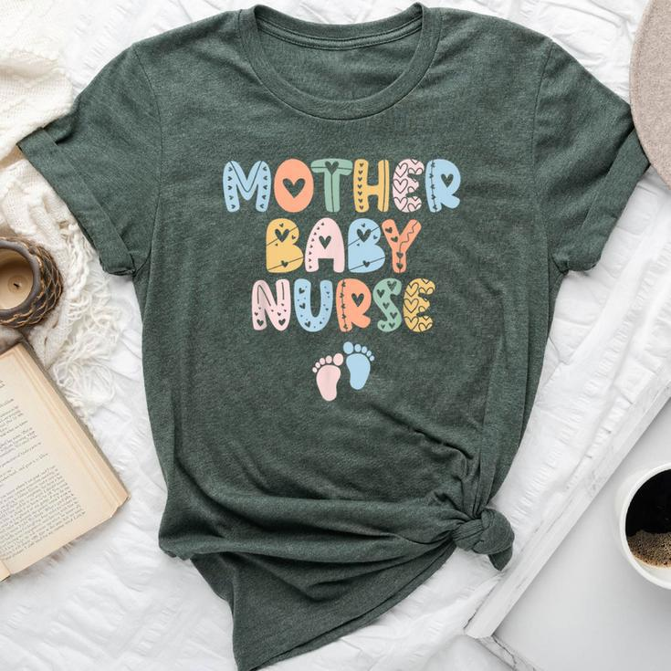 Vintage Groovy Mother Baby Nurse Nurse Week Bella Canvas T-shirt