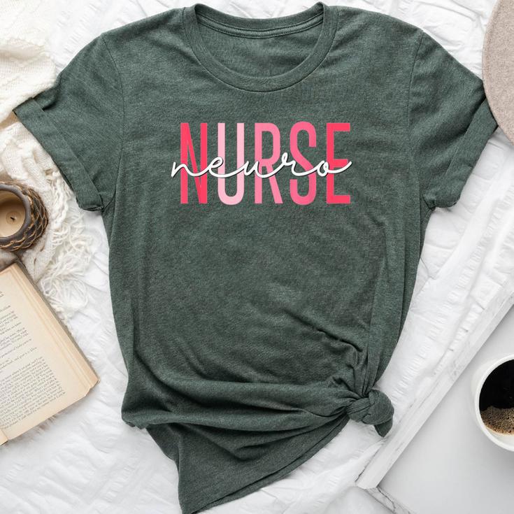 Vintage Neuro Trauma Icu Nurse Neurology Nurse Neuroscience Bella Canvas T-shirt