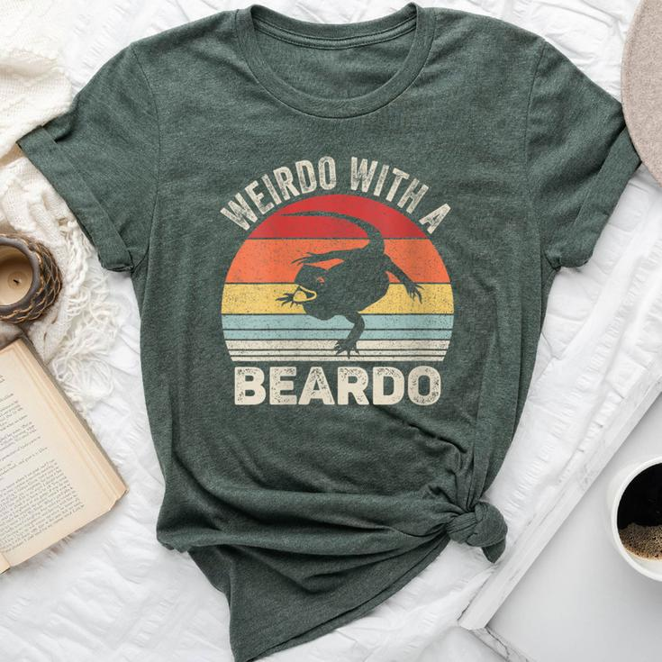 Vintage Retro Weirdo With A Beardo Bearded Dragon Bella Canvas T-shirt
