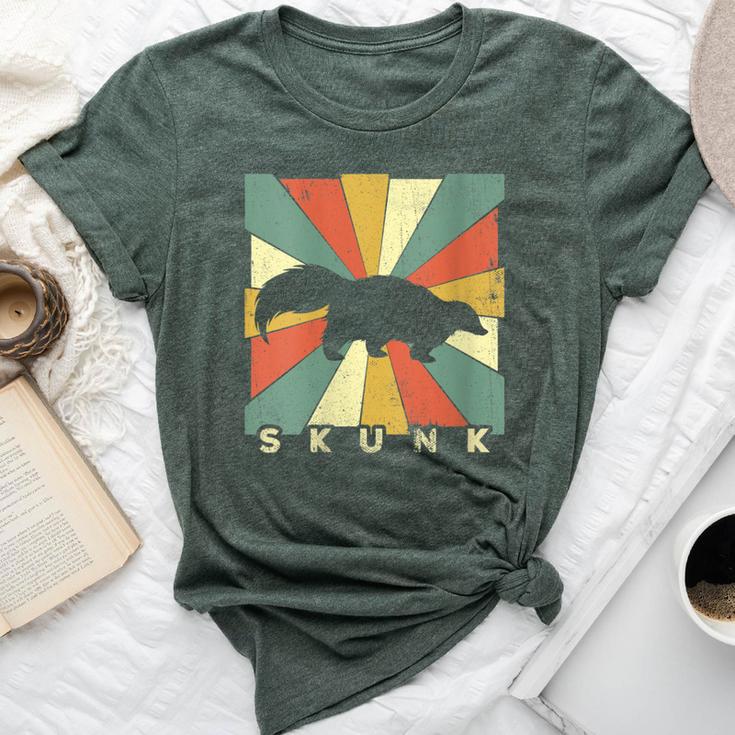 Vintage Skunk Lover Retro Style Animal Bella Canvas T-shirt