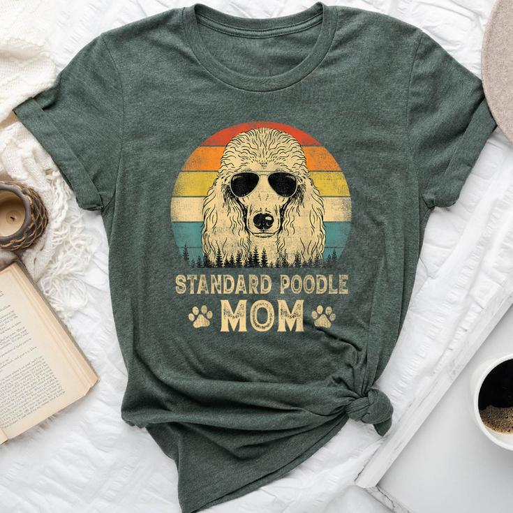 Vintage Standard Poodle Mom Dog Lovers Mother's Day Bella Canvas T-shirt