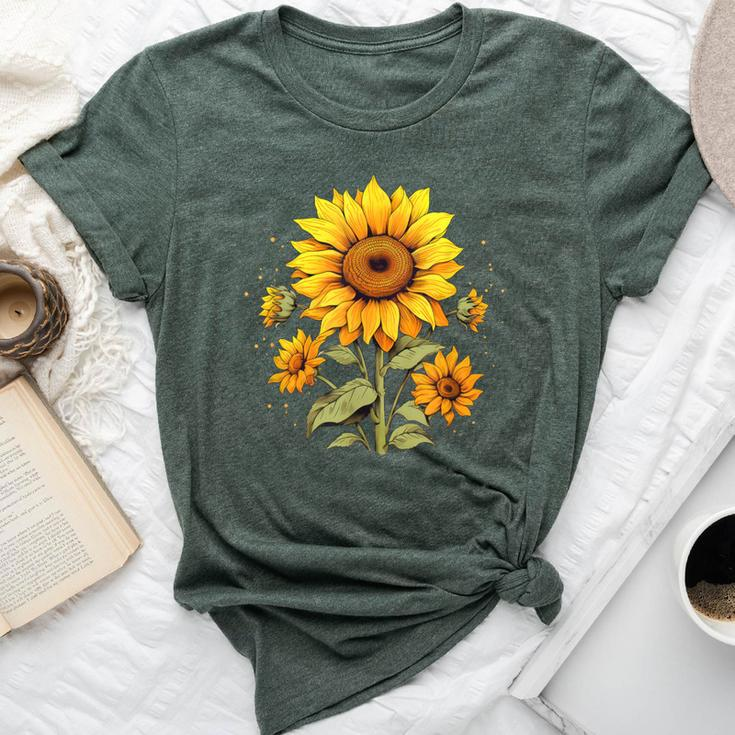 Vintage Sunflower Graphic Bella Canvas T-shirt