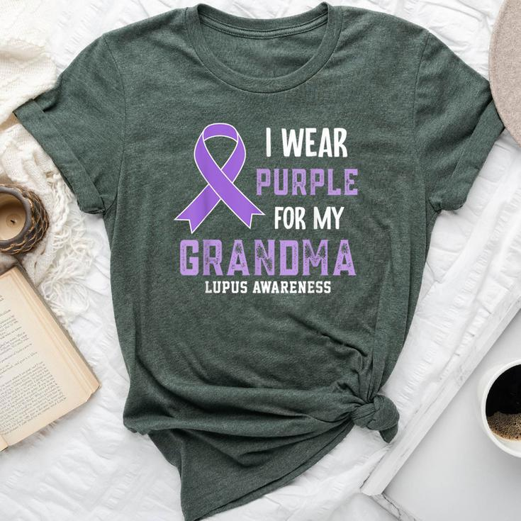 I Wear Purple For My Grandma Lupus Awareness Bella Canvas T-shirt