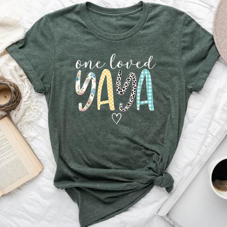 Yaya One Loved Yaya Mother's Day Bella Canvas T-shirt