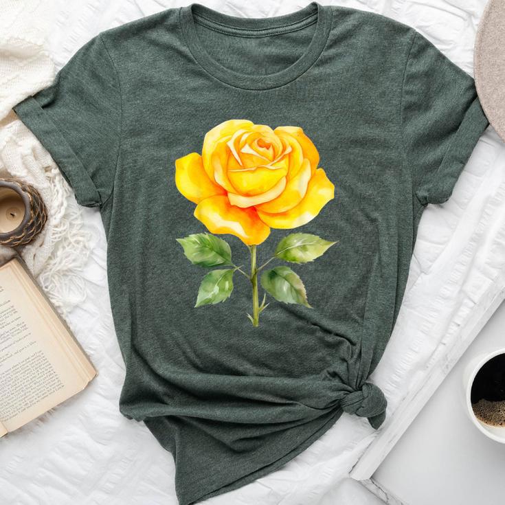 Yellow Rose Flower Hot Topic Women's Oversized Comfort T-Shirt