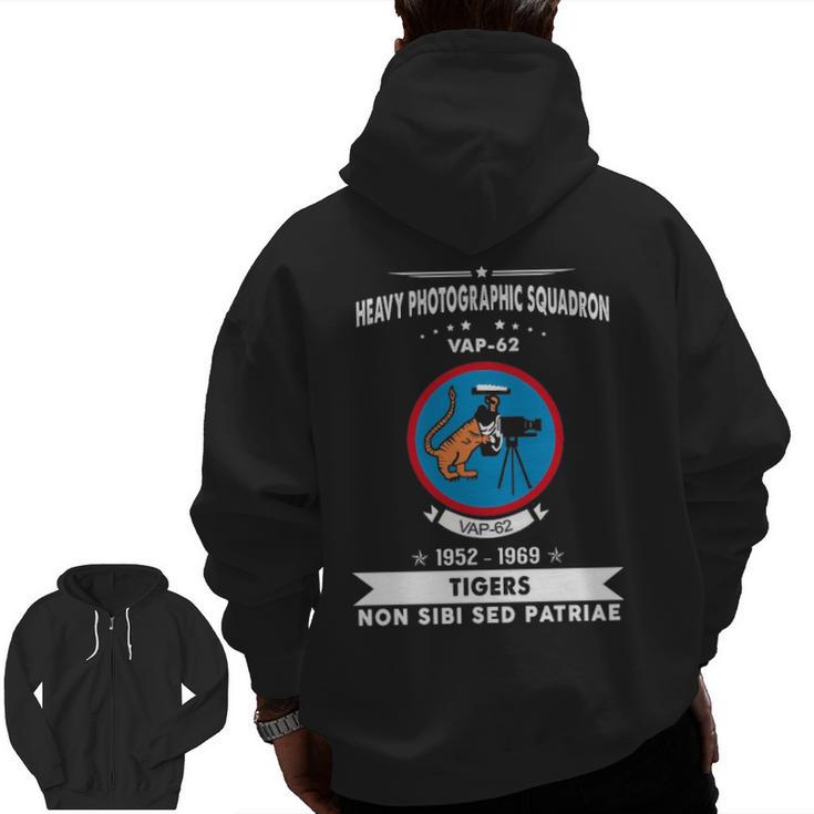 Heavy Photographic Squadron Vap Zip Up Hoodie Back Print | Mazezy DE