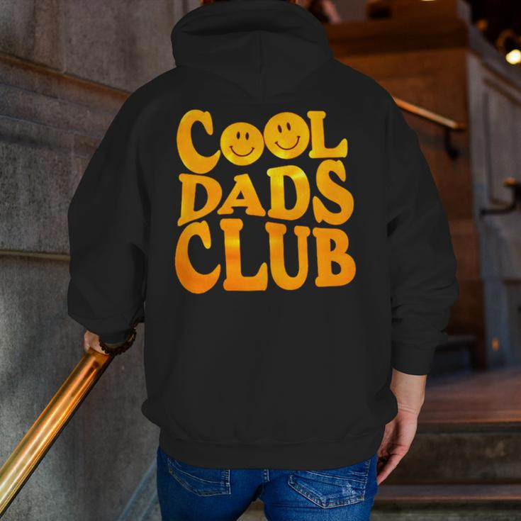 Cool Dads Club Zip Up Hoodie Back Print
