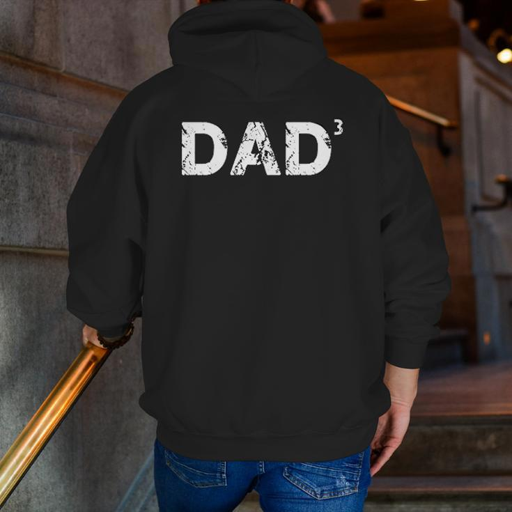 Dad3 Graphic For Dad Zip Up Hoodie Back Print