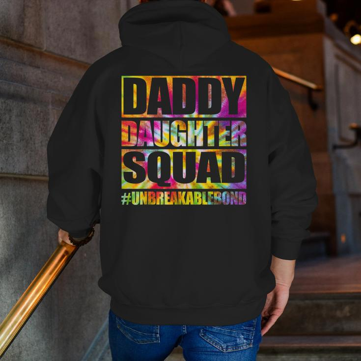 Daddy And Daughter Matching Father Daughter Squad Zip Up Hoodie Back Print