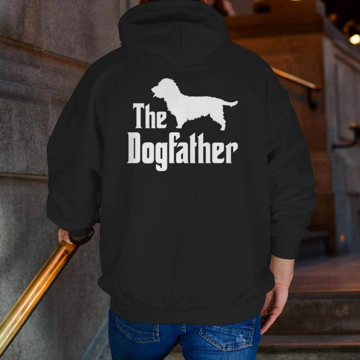 The Dogfather Dog Glen Of Imaal Terrier Zip Up Hoodie Back Print