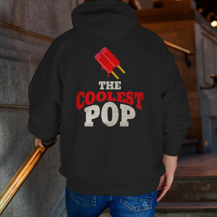 Father's Day For The Best Dad Ever Zip Up Hoodie Back Print