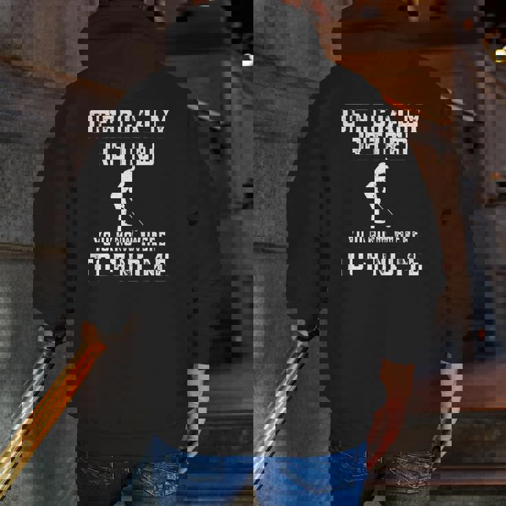 Officially Retired Golf Dad Player Golfing Retirement Father Zip Up Hoodie Back Print Officially Retired Golf Dad Player Golfing Retirement Father Zip Up Hoodie Back Print