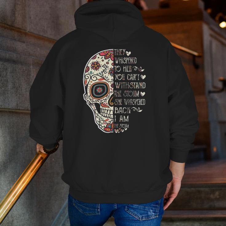 Your Pull Out Game Was Weak Af Happy Father's Day Zip Up Hoodie Back Print