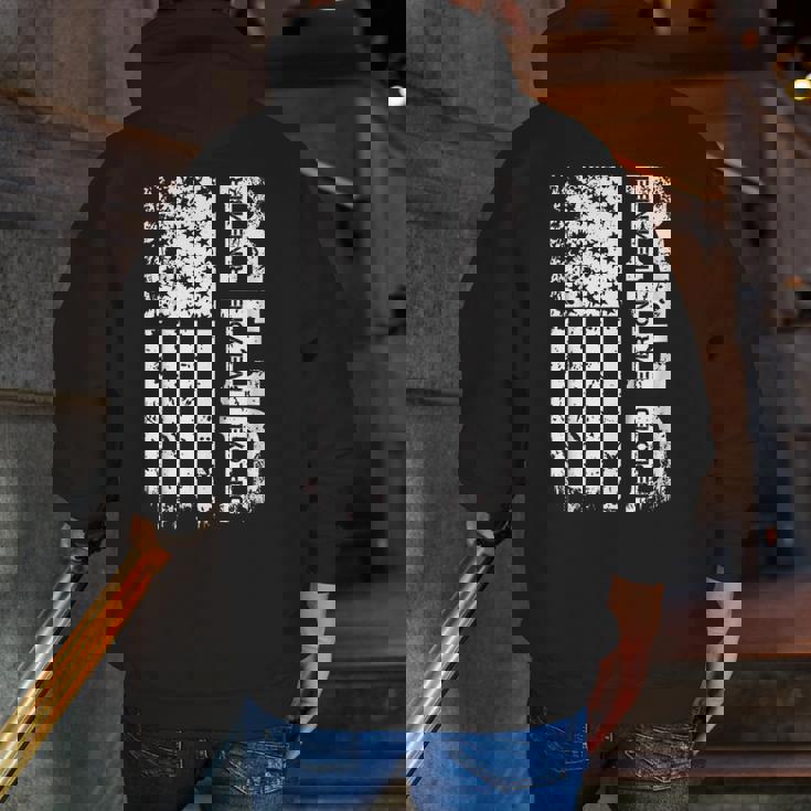 Remember Everyone Veteran Deployed Red Friday Zip Up Hoodie Back Print Remember Everyone Veteran Deployed Red Friday Zip Up Hoodie Back Print