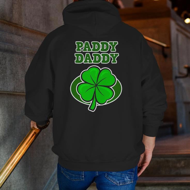 St Patrick's Day For Father Paddy Daddy Zip Up Hoodie Back Print