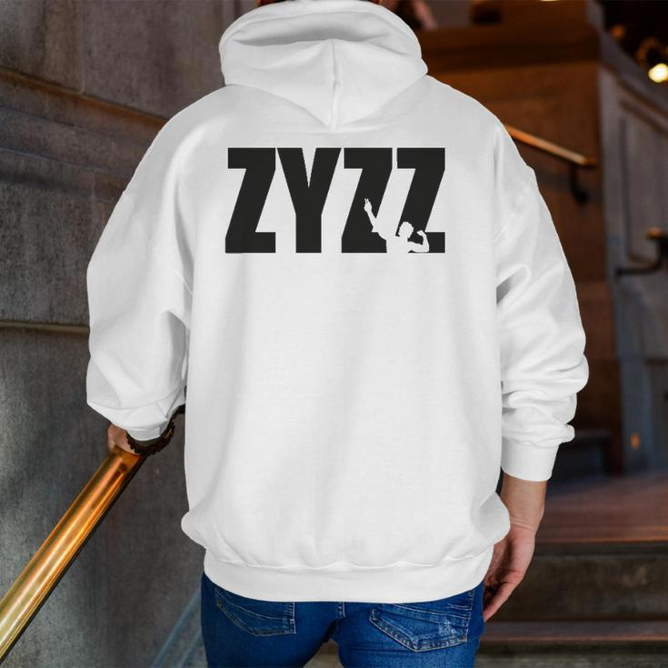 Zyzz Aziz Shavershian Gymer Zip Up Hoodie Back Print