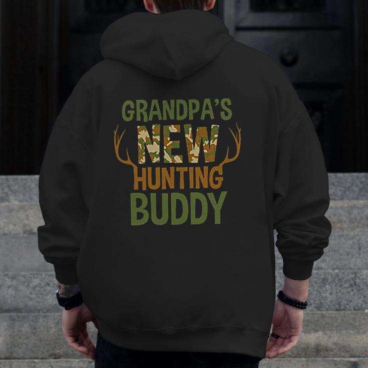 Grandpas New Zip Up Hoodie Back Print