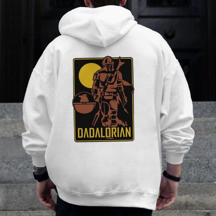 The Dadalorian Dadalorian Essential Zip Up Hoodie Back Print