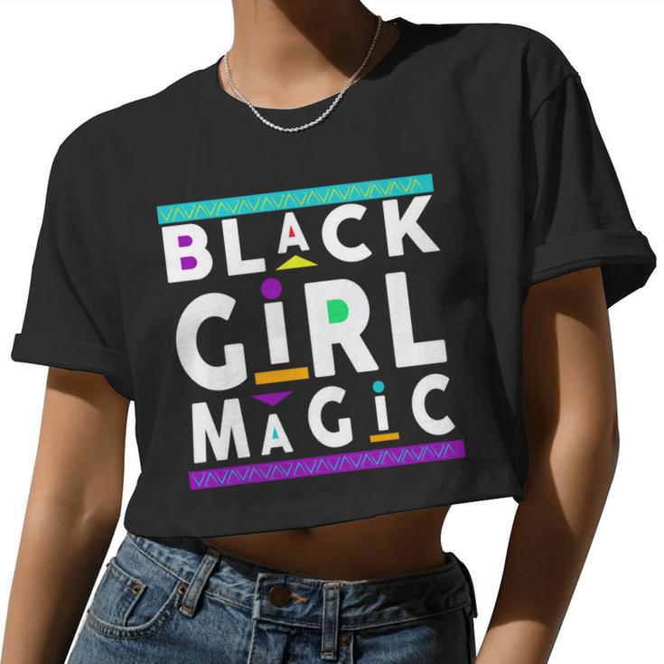 Black Girl Magic Tshirt V2 Women Cropped T-shirt