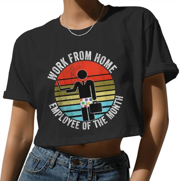 Home Office Work Employee Of The Month Women Women Cropped T-shirt