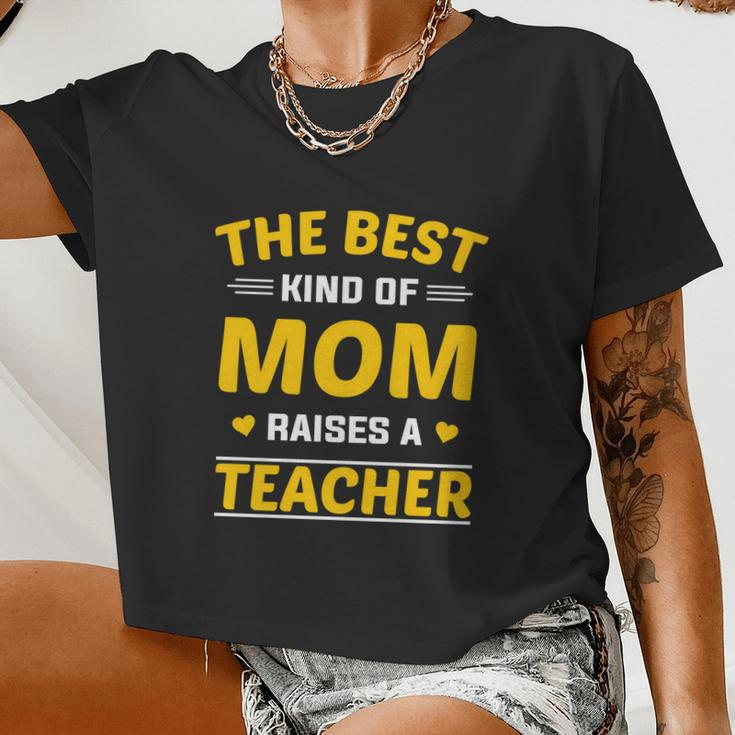 Awesome Mother V2 Women Cropped T-shirt