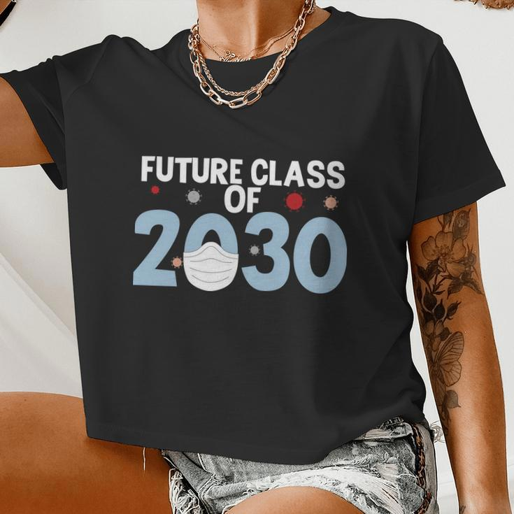 Future Class Of 2030 Back To School Women Cropped T-shirt