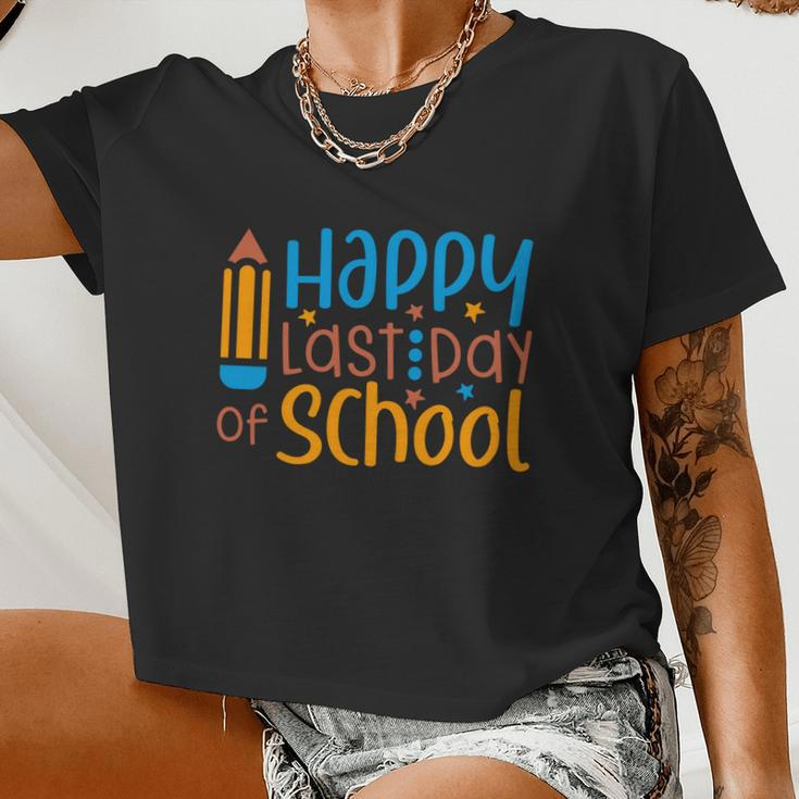 Happy Last Day Of School V3 Women Cropped T-shirt