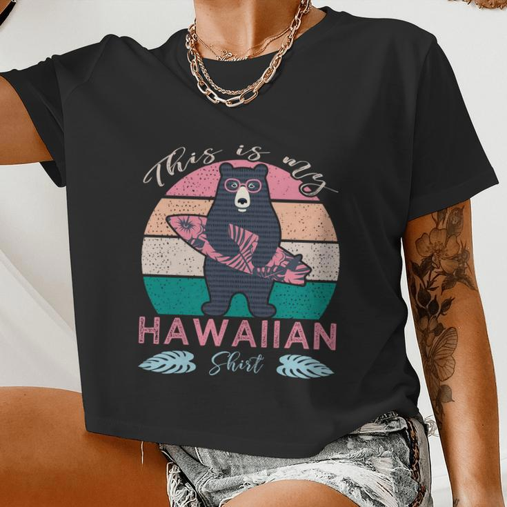 This Is My Hawaiian Cool Women Cropped T-shirt