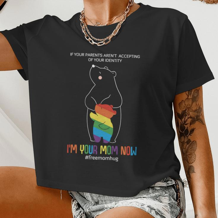 Im Your Mom Now Lgbt Pride Month Women Cropped T-shirt