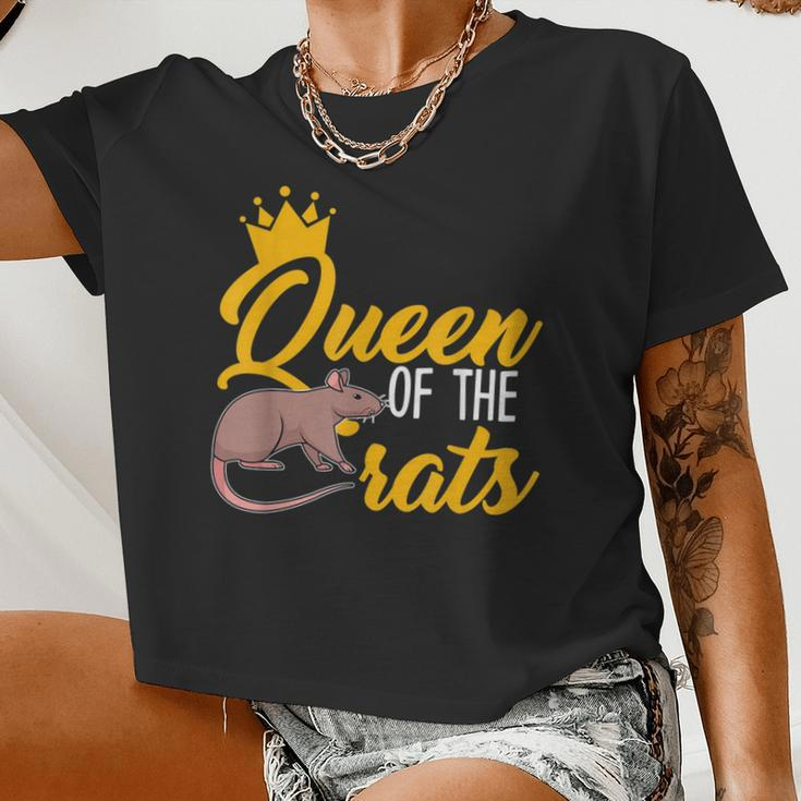Queen Of The Rats Women Cropped T-shirt