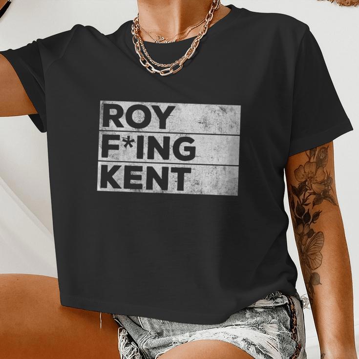 Roy Freaking Kent Vintage V4 Women Cropped T-shirt