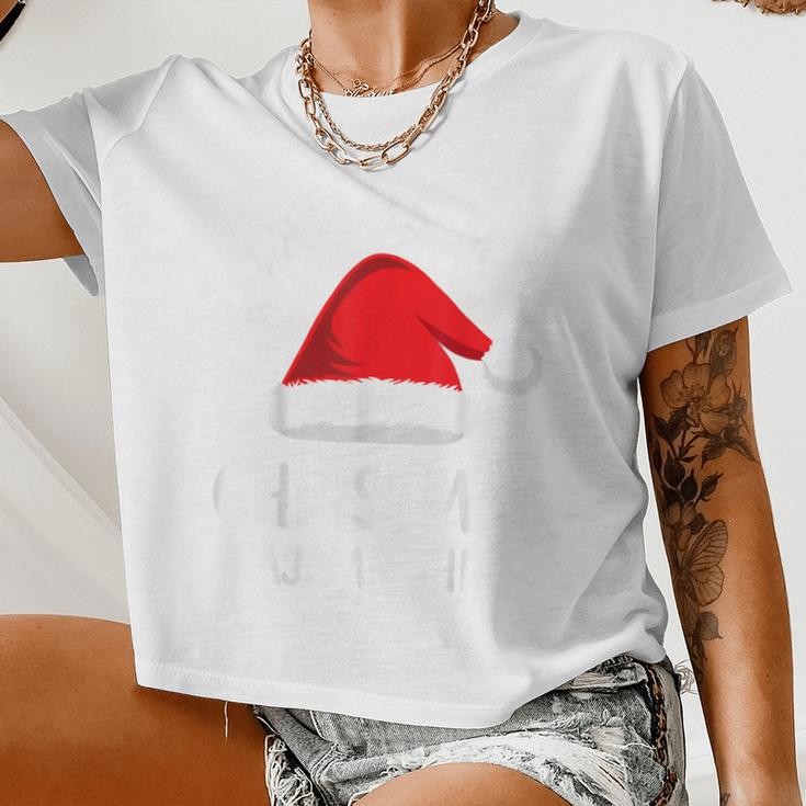 This Is My Christmas Pajama ChristmasWomen Cropped T-shirt