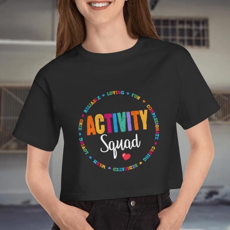 Activity Assistant Squad Team Professionals Week Director Meaningful Women Cropped T-shirt